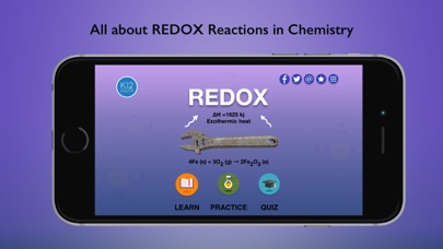 How to cancel & delete Redox Reaction - Chemistry from iphone & ipad 3