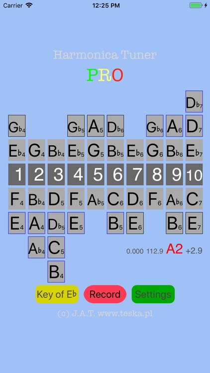 Harmonica Tuner Pro screenshot-0