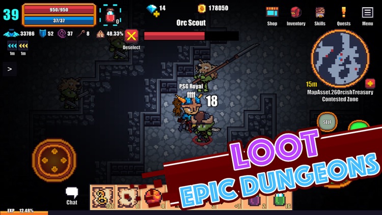 Pixel Knights Online - MMORPG screenshot-3