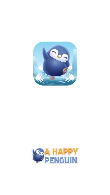 A happy penguin