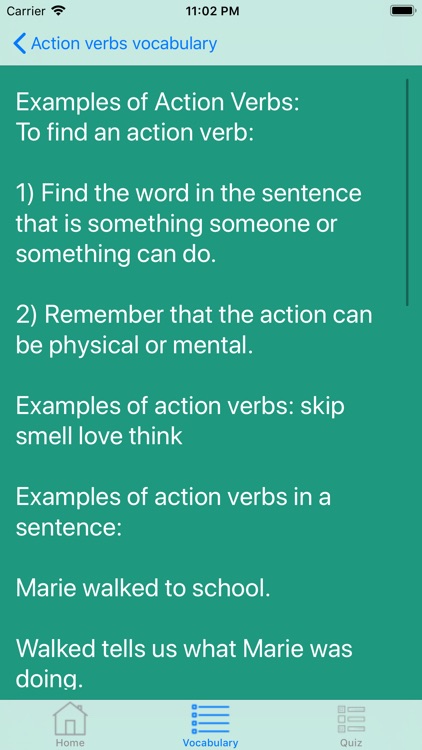 Learn English:Action Verb