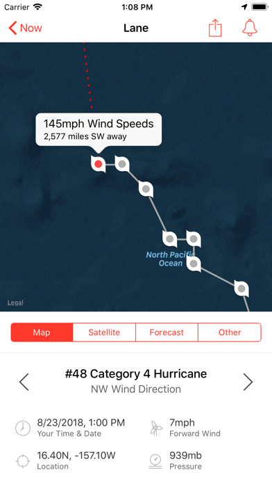 My Hurricane Tracker Pro Screenshot 1