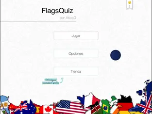 Screenshot 1 Flags Quiz - Adivina banderas! iphone
