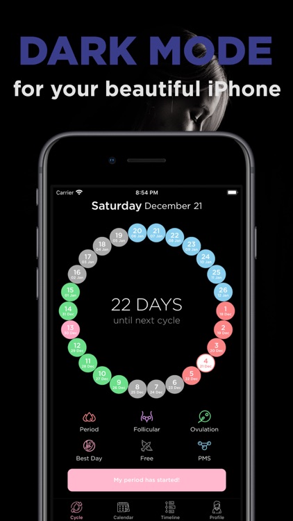 Ovia: Menstral Cycle Tracker