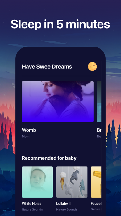 Baby Sound Machine & Lullabies screenshot 2