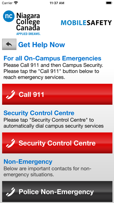 How to cancel & delete Mobile Safety Niagara College from iphone & ipad 2