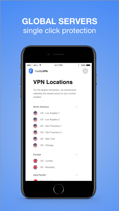 FortifyVPN 高速VPN screenshot1