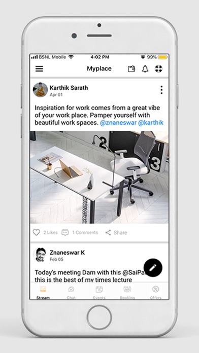 Myplace Coworking screenshot 2