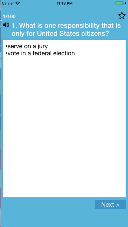 US Citizenship Test 2020 screenshot-3