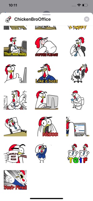 Chicken Bro Office(圖3)-速報App