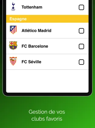 Captura de Pantalla 2 Programme TV Foot iphone