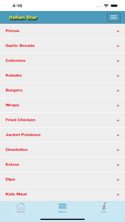 Italian Star Blackpool