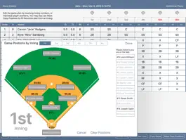 Game screenshot Baseball/Softball Game Planner apk