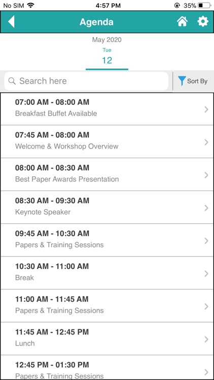 ICEAA Events App screenshot-3