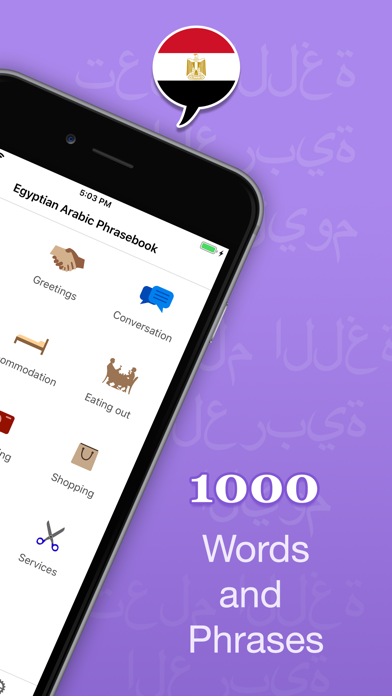 Easy Egyptian Arabic screenshot 2