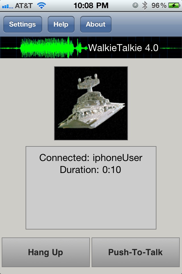 WalkieTalkie VOIP screenshot 2