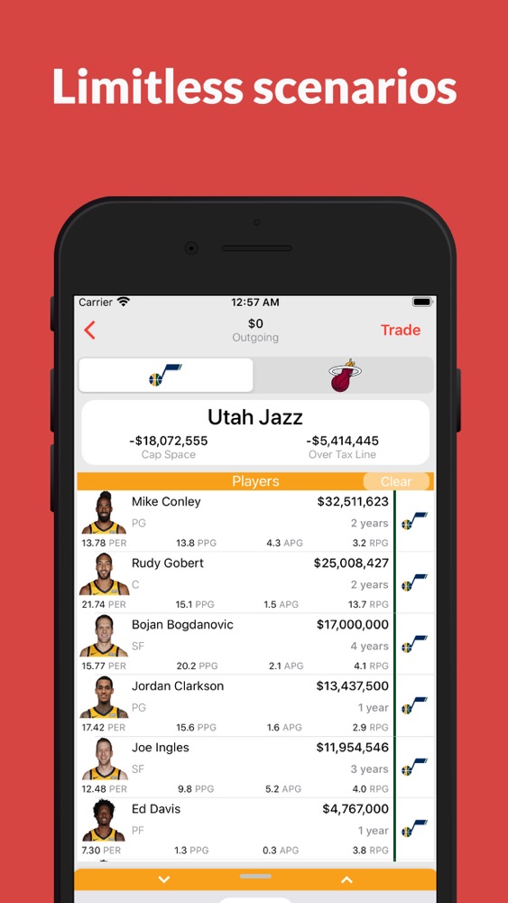 Nba Swap Nba Trade Machine App For Iphone Free Download Nba Swap Nba Trade Machine For Ipad Iphone At Apppure