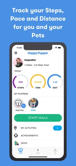 Game screenshot HappyPupper Dog Walker Tracker hack