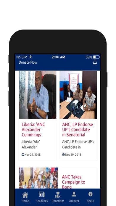 ANC Liberia screenshot 4