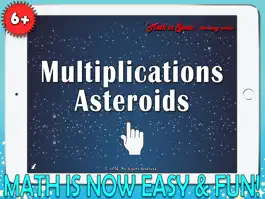 Game screenshot Multiplications Asteroids HD mod apk