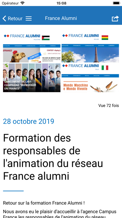 France Alumni screenshot 4