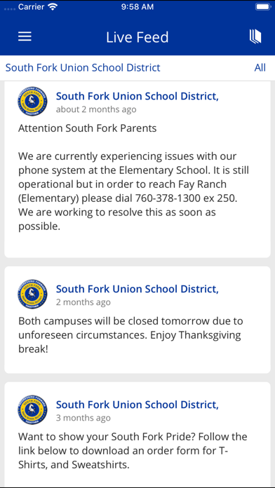 How to cancel & delete South Fork School from iphone & ipad 3