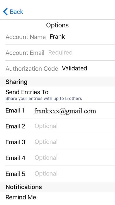 Screenshot #2 pour Emotions Tracker Dr. Grif