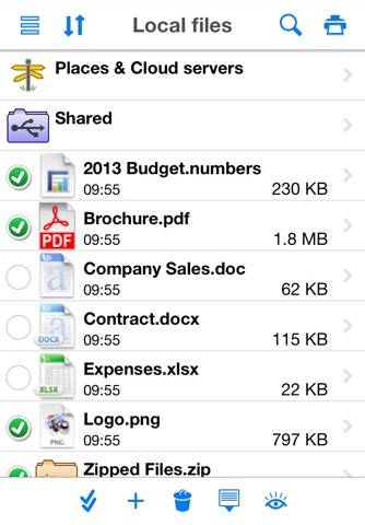 PrintCentral for iPhone/iPod Touch Business Iphone Ipod