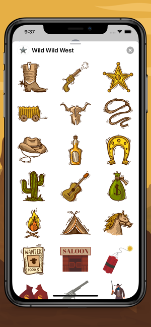 Wild Wild West Stickers(圖2)-速報App