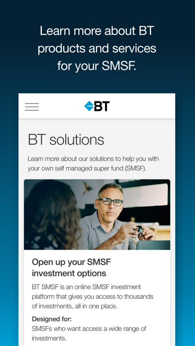 BT SMSF App screenshot 4