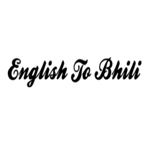 English To Bhili