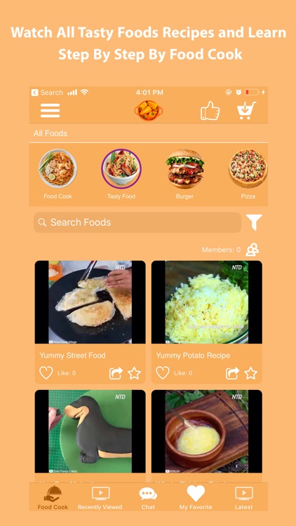 Cooking Food Recipes at Home