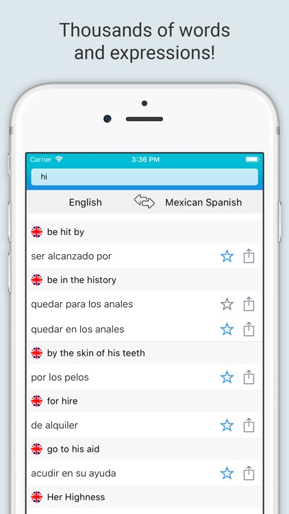 English Mexican Dictionary +