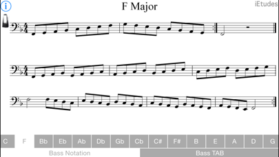 How to cancel & delete Major Scales Bass Guitar from iphone & ipad 4