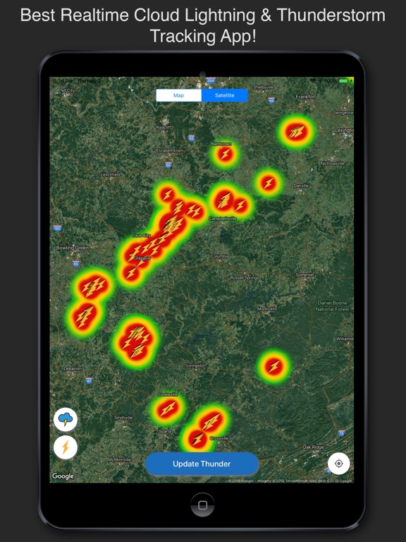 Télécharger Live Lightning Map Storm Radar pour iPhone / iPad sur l'App  Store (Météo)
