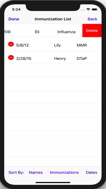 Immunization Tracker