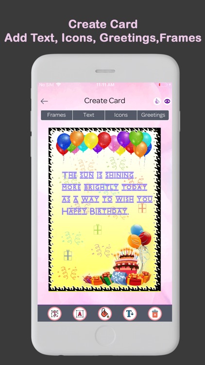 MakeWish : Birthday Card Maker