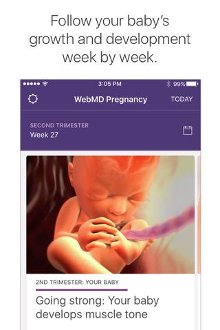 WebMD Pregnancy - náhled