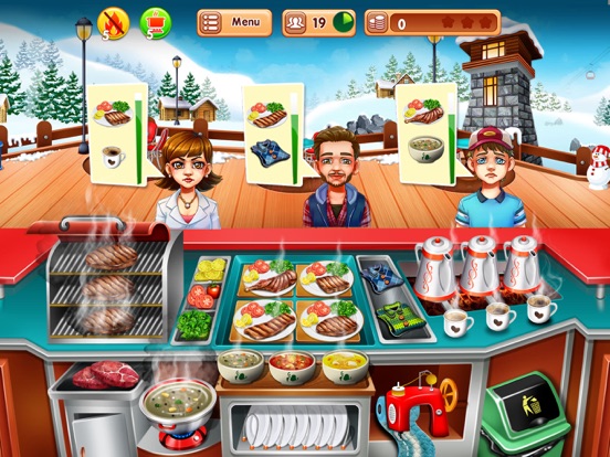 Кулинария: Кулинарные игры на iPad