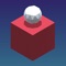 Hit the middle of the platforms and bounce the ball as far as you can