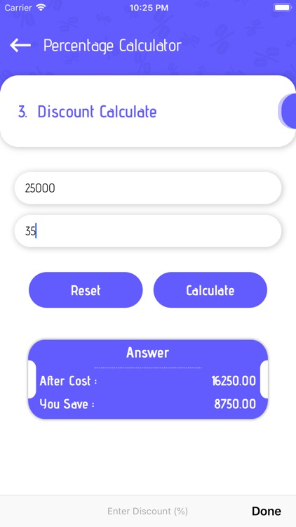 Ultimate Percentage Calc screenshot-3