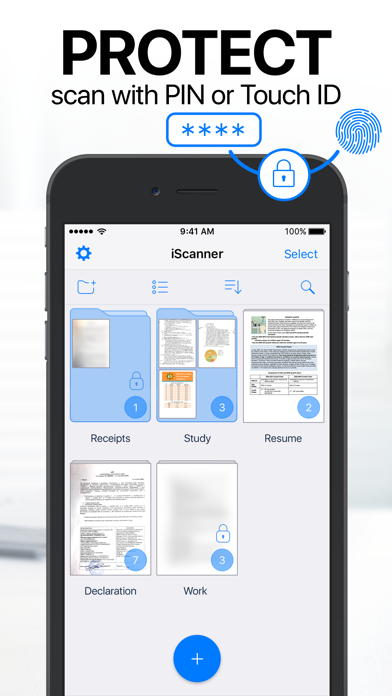 iScanner Pro - Mobile PDF Scanner to Scan Documents, Receipts, Biz Cards, Books. Screenshot 5