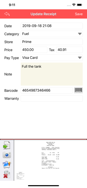 Receipt Wallet(圖2)-速報App