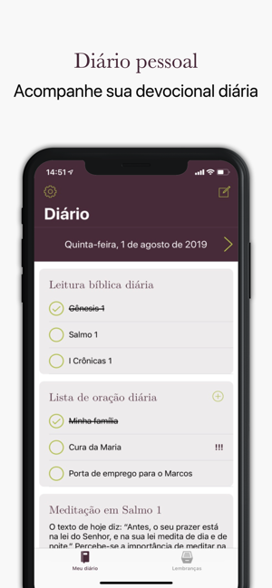 Diário de oração(圖1)-速報App