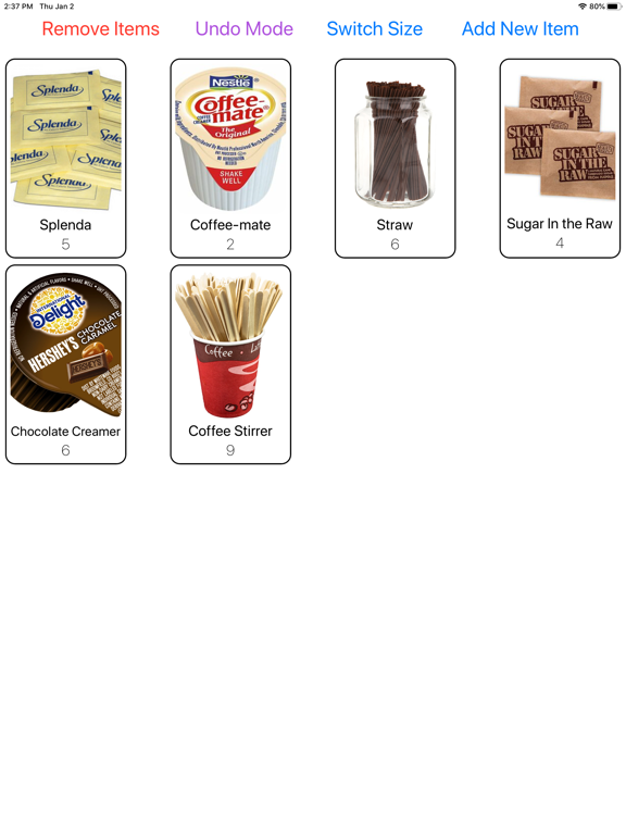 Screenshot #4 pour Coffee Shop Inventory