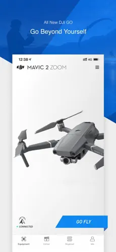 Screenshot 1 DJI GO 4 iphone