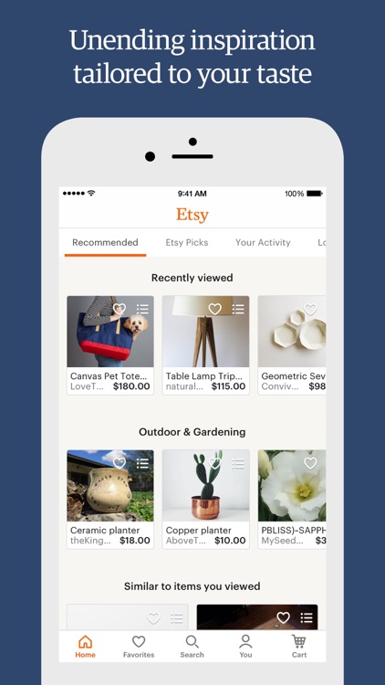Etsy: Custom & Creative Goods screenshot-0