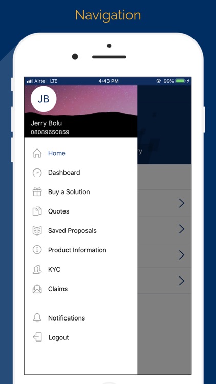 FBNInsurance Customer app