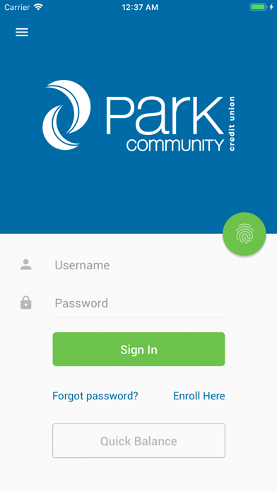 How to cancel & delete Park Community CU Mobile from iphone & ipad 1