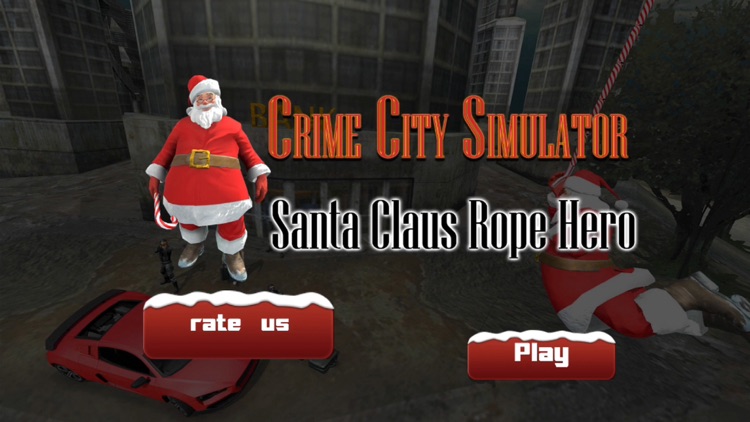 Crime City Santa Rope Hero